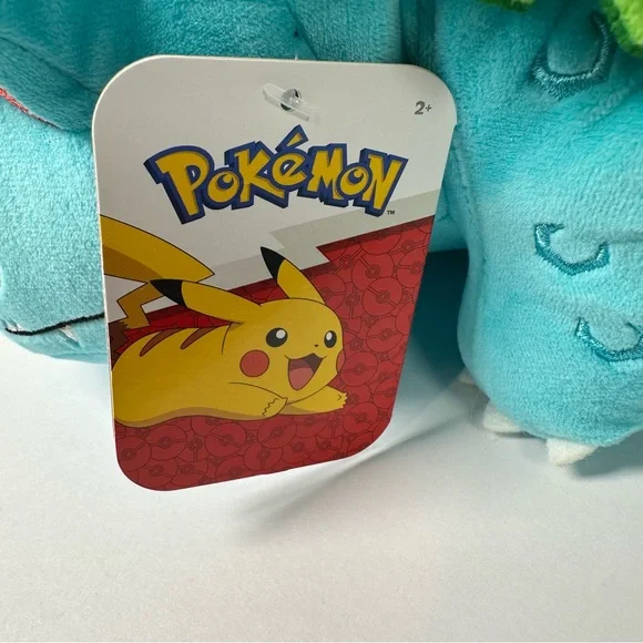 Pokemon Venusaur Plush - Green, Red, Blue - Picture 5 of 6
